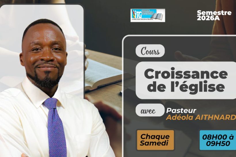 Pst Fofo, Enseignant à l'Institut Théologique de la Grâce